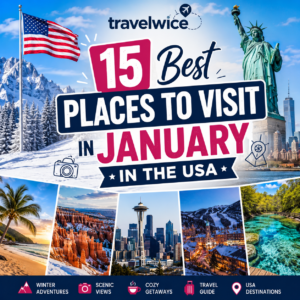 15 Best Places to Visit in January in the USA