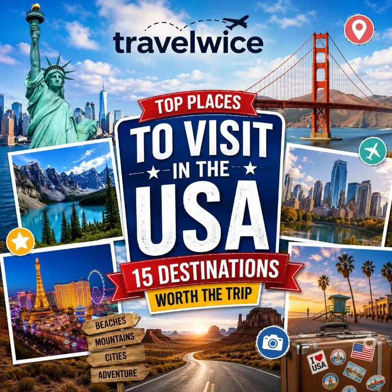 top places to visit in usa