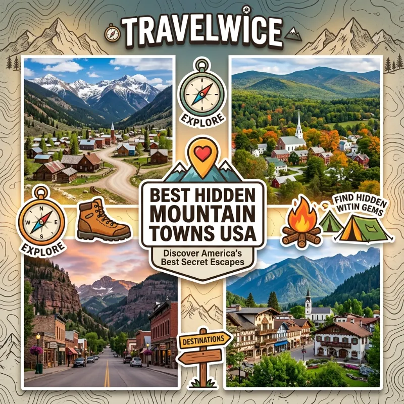 best hidden mountain towns usa