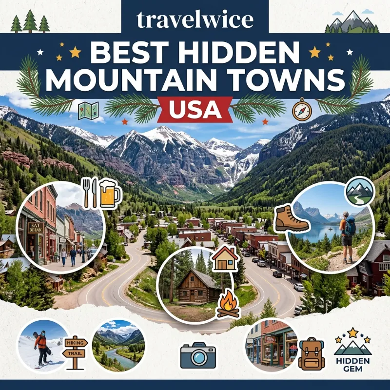 best hidden mountain towns usa