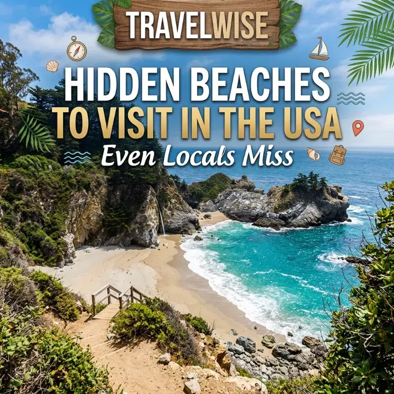 hidden beaches to visit usa