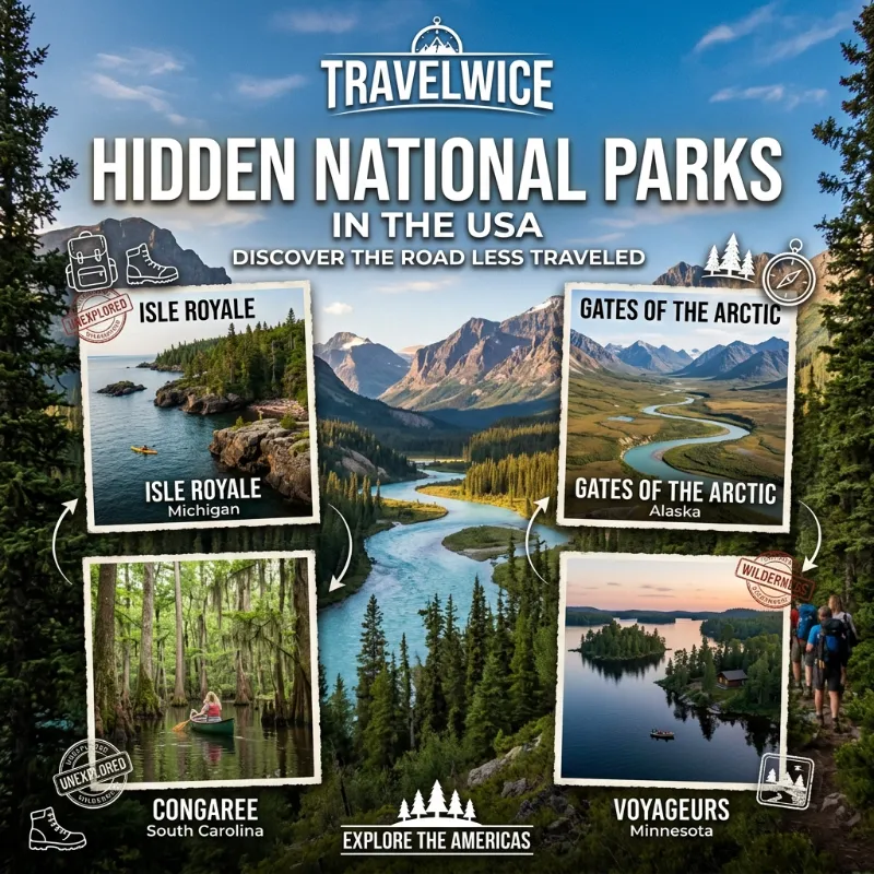 hidden national parks in usa