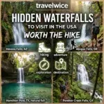 hidden waterfalls to visit usa