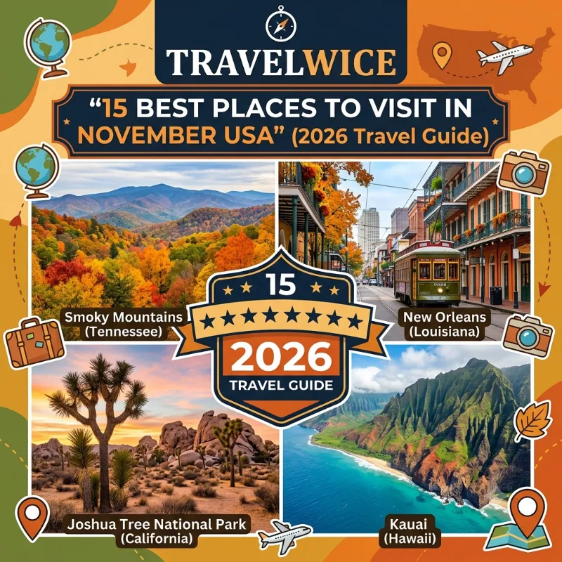places to visit in November USA