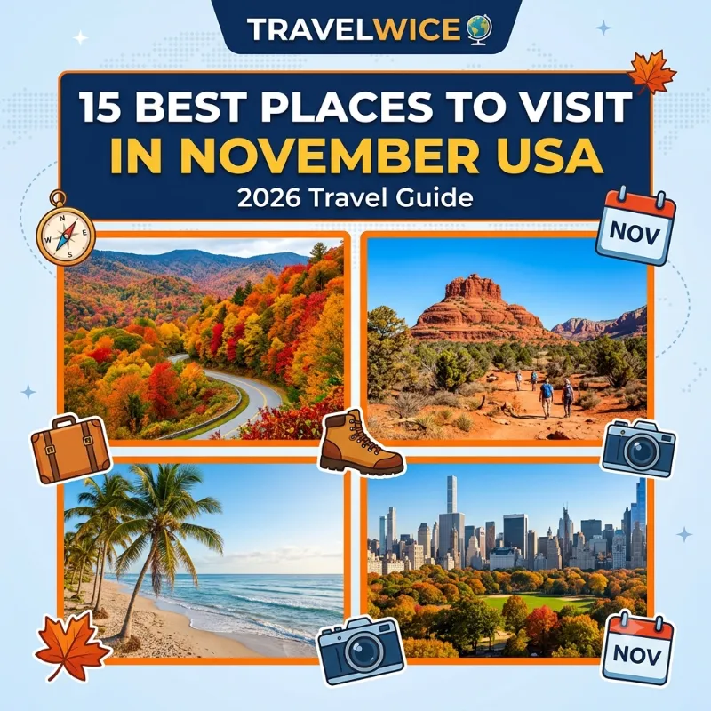 places to visit in November USA