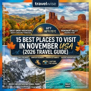 places to visit in November USA