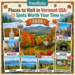 places to visit in Vermont USA
