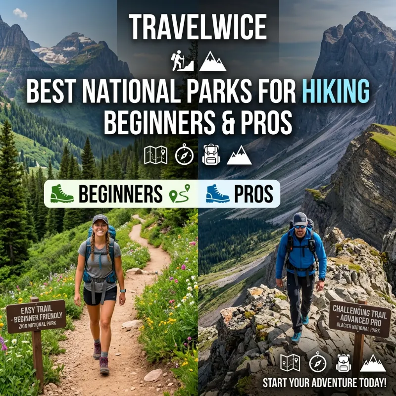 best national parks for hiking
