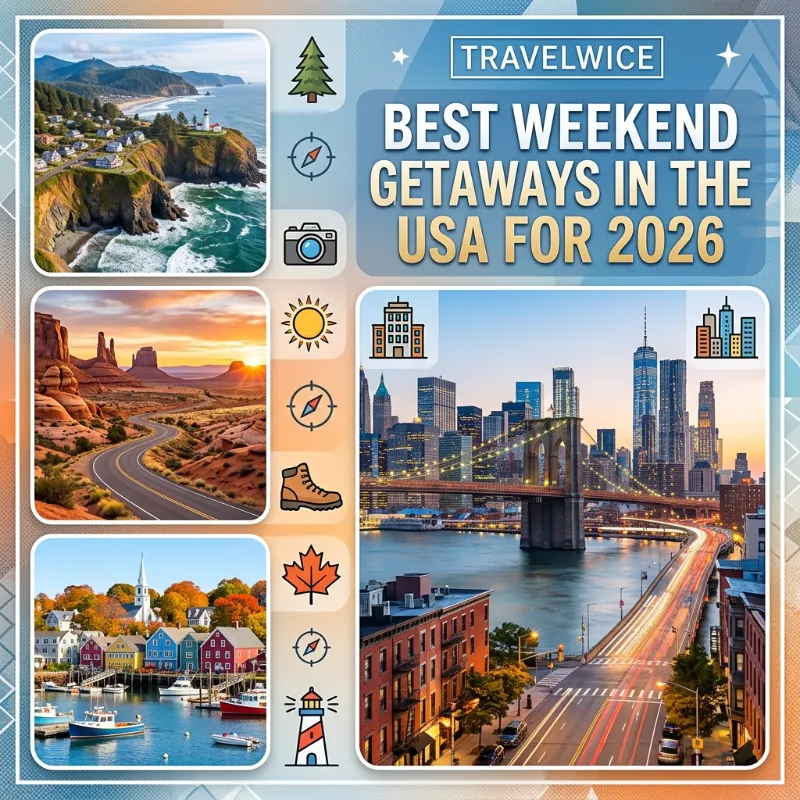 best weekend getaways in usa