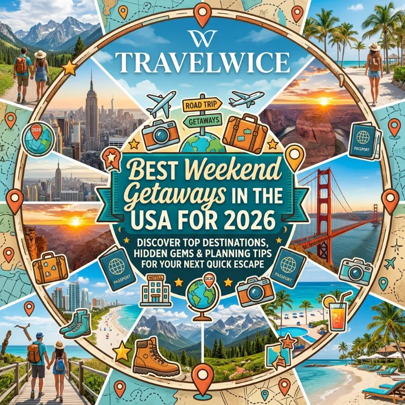 best weekend getaways in usa