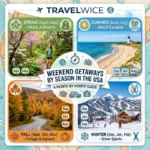 weekend getaways by season usa