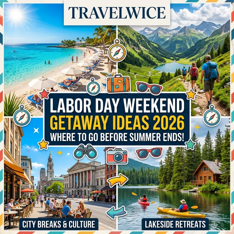 labor day weekend getaway ideas