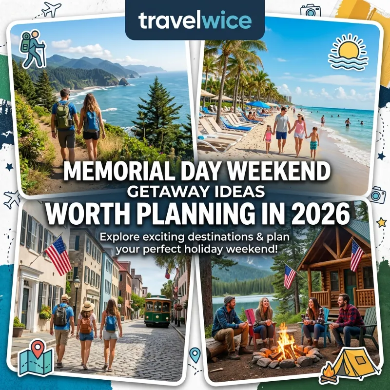 memorial day weekend getaway ideas