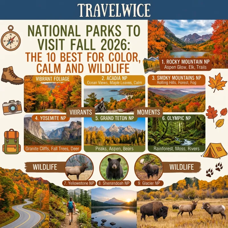 national parks to visit fall