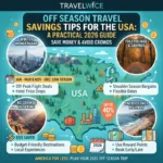 off season travel savings tips