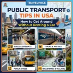 public transport tips in USA
