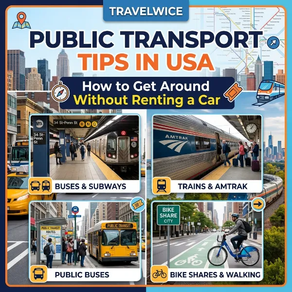 public transport tips in USA