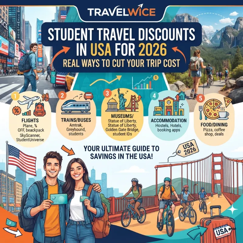 student travel discounts in usa