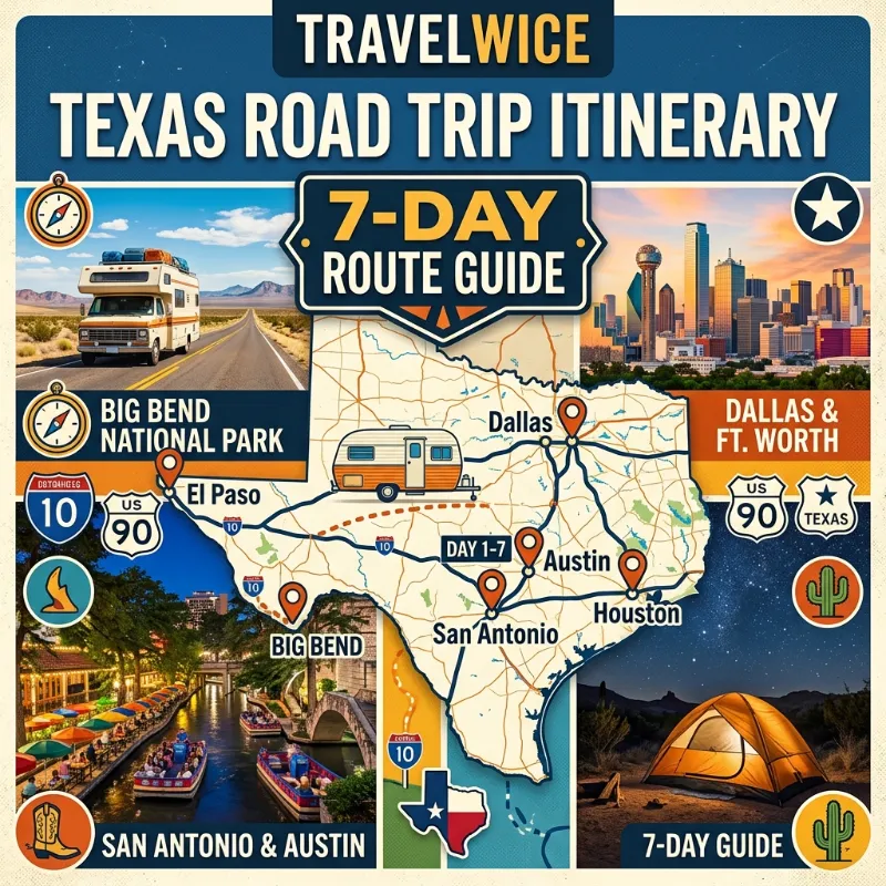 texas road trip itinerary guide