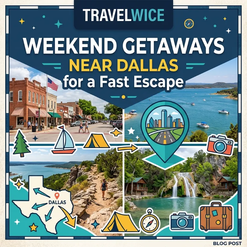 weekend getaways near dallas usa