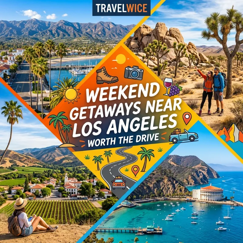 weekend getaways near los angeles
