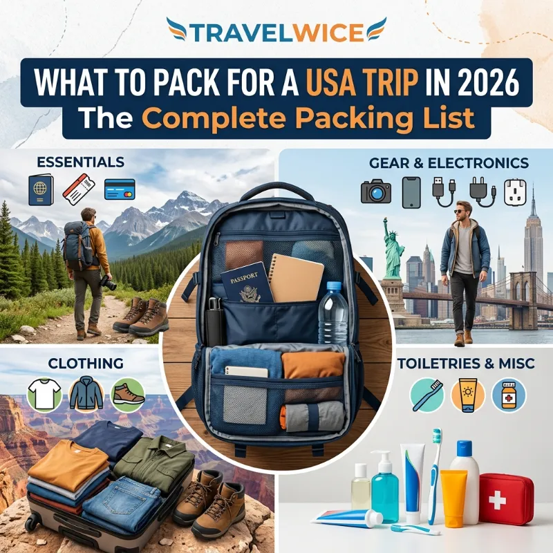 what to pack for usa