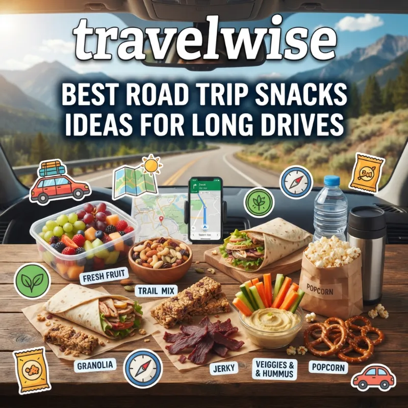 best road trip snacks ideas